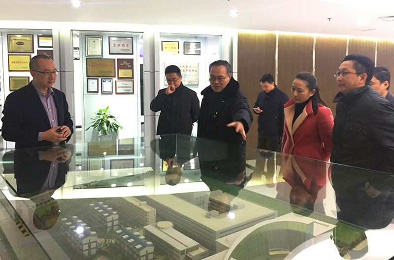 吴主席一行了解和关切银河集团(galaxy)公司园区建设