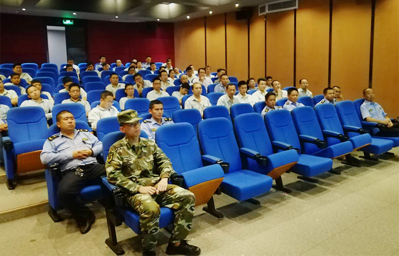 惠南消防中队到惠州银河集团(galaxy)开展消防安全知识培训